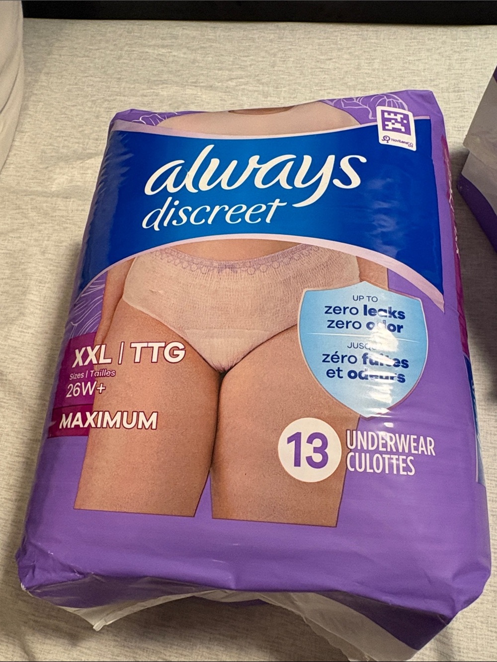 Always Discreet Maximum Underwear 1 pack 12 count